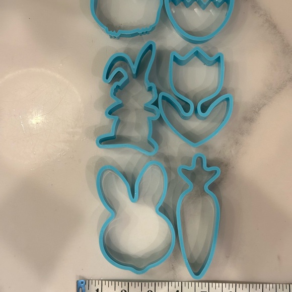 Blue Easter Cookie Cutters Set - Picture 2 of 2